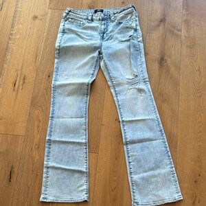 True Religion Light Blue Flare Jeans